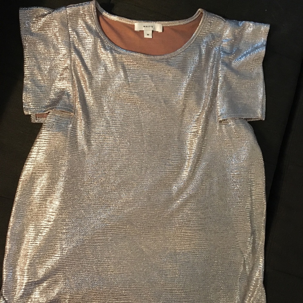 Stella and Dot shimmer top